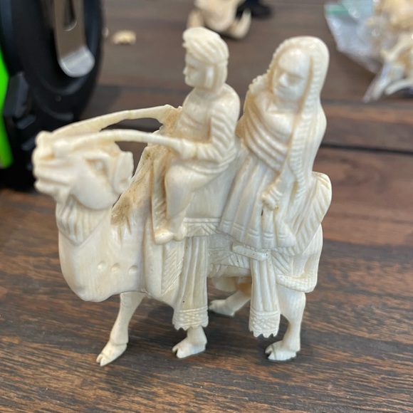 Sold Vintage ivory or bone camel - Picture 1 of 7